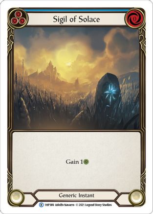 Image of Sigil of Solace (Blue) [1HP389] (History Pack 1)