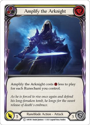 Image of Amplify the Arknight (Yellow) [1HP283] (History Pack 1)