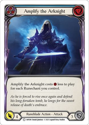 Image of Amplify the Arknight (Blue) [1HP284] (History Pack 1)