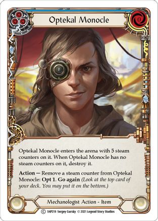 Image of Optekal Monocle [1HP219] (History Pack 1)