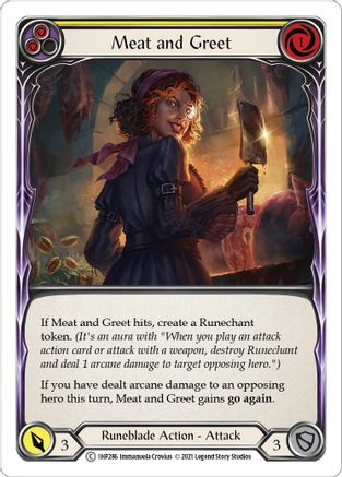 Image of Meat and Greet (Yellow) [1HP286] (History Pack 1)