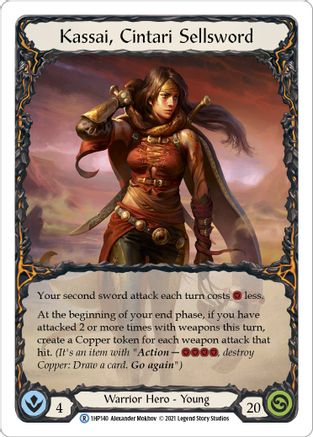 Image of Kassai, Cintari Sellsword [1HP140] (History Pack 1)