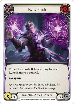 Image of Rune Flash (Yellow) [1HP289] (History Pack 1)