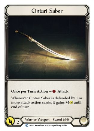 Image of Cintari Saber (Right) [1HP142] (History Pack 1)