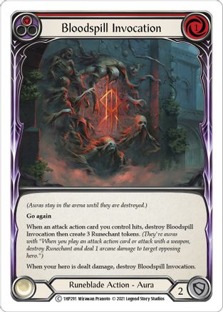 Image of Bloodspill Invocation (Red) [1HP291] (History Pack 1)