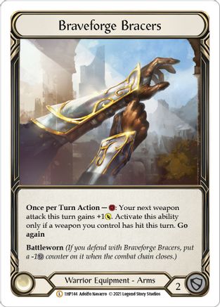 Image of Braveforge Bracers [1HP144] (History Pack 1)