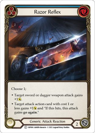 Image of Razor Reflex (Blue) [1HP404] (History Pack 1)
