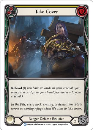 Image of Take Cover (Yellow) [1HP235] (History Pack 1)