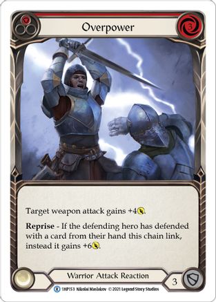 Image of Overpower (Red) [1HP153] (History Pack 1)