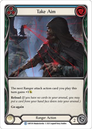 Image of Take Aim (Blue) [1HP239] (History Pack 1)