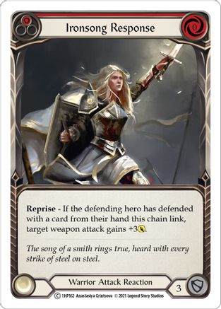 Image of Ironsong Response (Red) [1HP162] (History Pack 1)