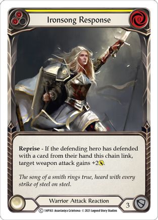 Image of Ironsong Response (Yellow) [1HP163] (History Pack 1)