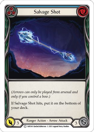 Image of Salvage Shot (Blue) [1HP248] (History Pack 1)