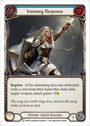 Image of Ironsong Response (Blue) [1HP164] (History Pack 1)