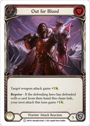 Image of Out for Blood (Red) [1HP165] (History Pack 1)