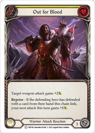 Image of Out for Blood (Yellow) [1HP166] (History Pack 1)