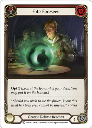 Image of Fate Foreseen (Red) [1HP405] (History Pack 1)