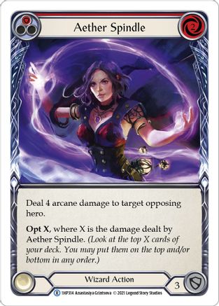 Image of Aether Spindle (Red) [1HP314] (History Pack 1)