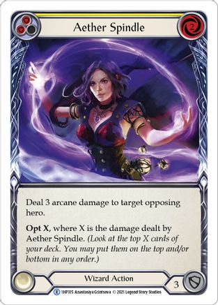 Image of Aether Spindle (Yellow) [1HP315] (History Pack 1)