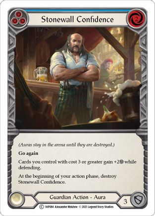 Image of Stonewall Confidence (Blue) [1HP084] (History Pack 1)