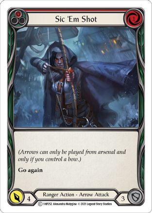 Image of Sic 'Em Shot (Red) [1HP252] (History Pack 1)