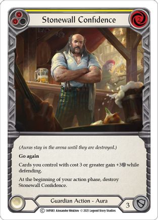 Image of Stonewall Confidence (Yellow) [1HP083] (History Pack 1)