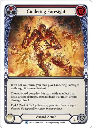 Image of Cindering Foresight (Red) [1HP317] (History Pack 1)
