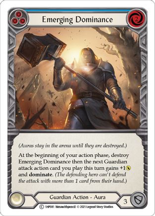 Image of Emerging Dominance (Blue) [1HP081] (History Pack 1)