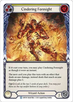 Image of Cindering Foresight (Yellow) [1HP318] (History Pack 1)