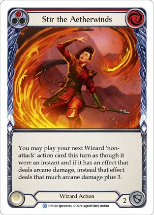 Image of Stir the Aetherwinds (Red) [1HP320] (History Pack 1)