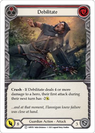 Image of Debilitate (Red) [1HP076] (History Pack 1)