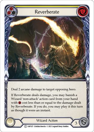 Image of Reverberate (Yellow) [1HP327] (History Pack 1)