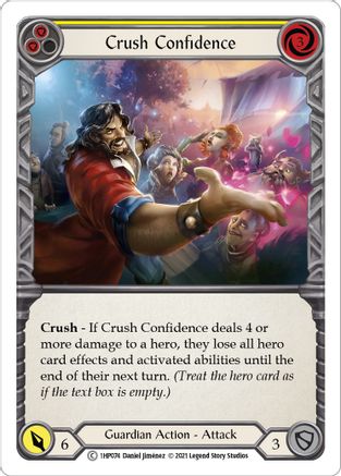 Image of Crush Confidence (Yellow) [1HP074] (History Pack 1)