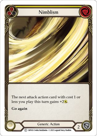 Image of Nimblism (Yellow) [1HP418] (History Pack 1)