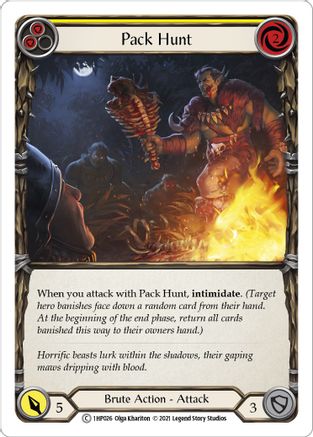 Image of Pack Hunt (Yellow) [1HP026] (History Pack 1)