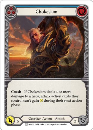 Image of Chokeslam (Blue) [1HP072] (History Pack 1)