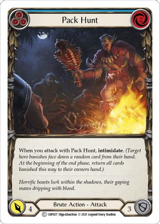 Image of Pack Hunt (Blue) [1HP027] (History Pack 1)