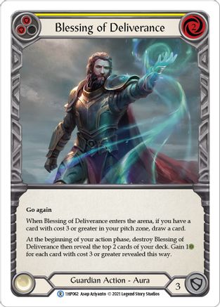 Image of Blessing of Deliverance (Yellow) [1HP062] (History Pack 1)