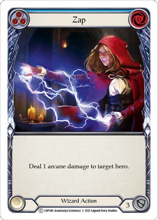 Image of Zap (Blue) [1HP340] (History Pack 1)