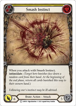 Image of Smash Instinct (Yellow) [1HP035] (History Pack 1)