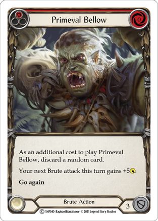 Image of Primeval Bellow (Red) [1HP040] (History Pack 1)