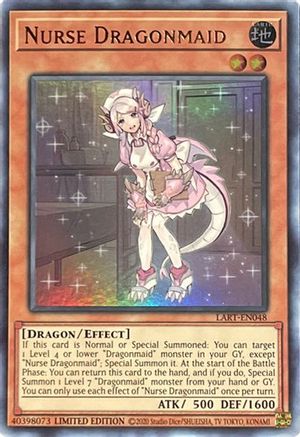 Image of Nurse Dragonmaid [LART-EN048] Ultra Rare