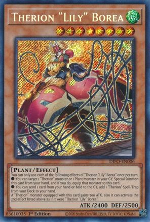 Image of Therion Lily Borea [DIFO-EN006] Secret Rare