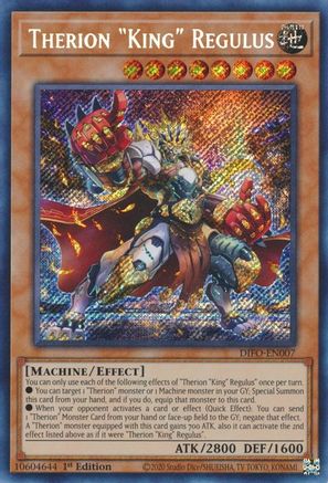 Image of Therion King Regulus [DIFO-EN007] Secret Rare