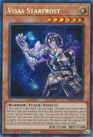 Image of Visas Starfrost [DIFO-EN008] Secret Rare