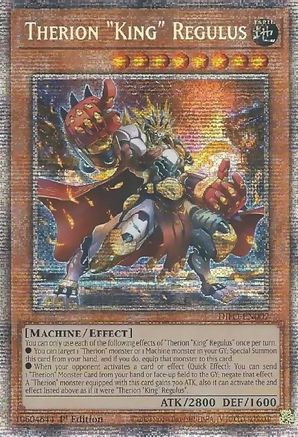 Image of Therion King Regulus [DIFO-EN007] Starlight Rare