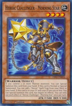 Image of Heroic Challenger - Morning Star [DIFO-EN016] Common