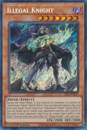 Image of Illegal Knight [DIFO-EN023] Secret Rare