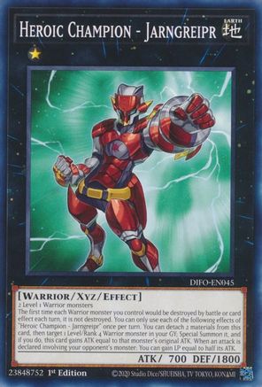 Image of Heroic Champion - Jarngreipr [DIFO-EN045] Common