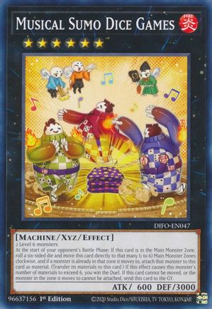 Image of Musical Sumo Dice Games [DIFO-EN047] Common